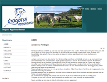 Tablet Screenshot of dragonsappaloosa.nl